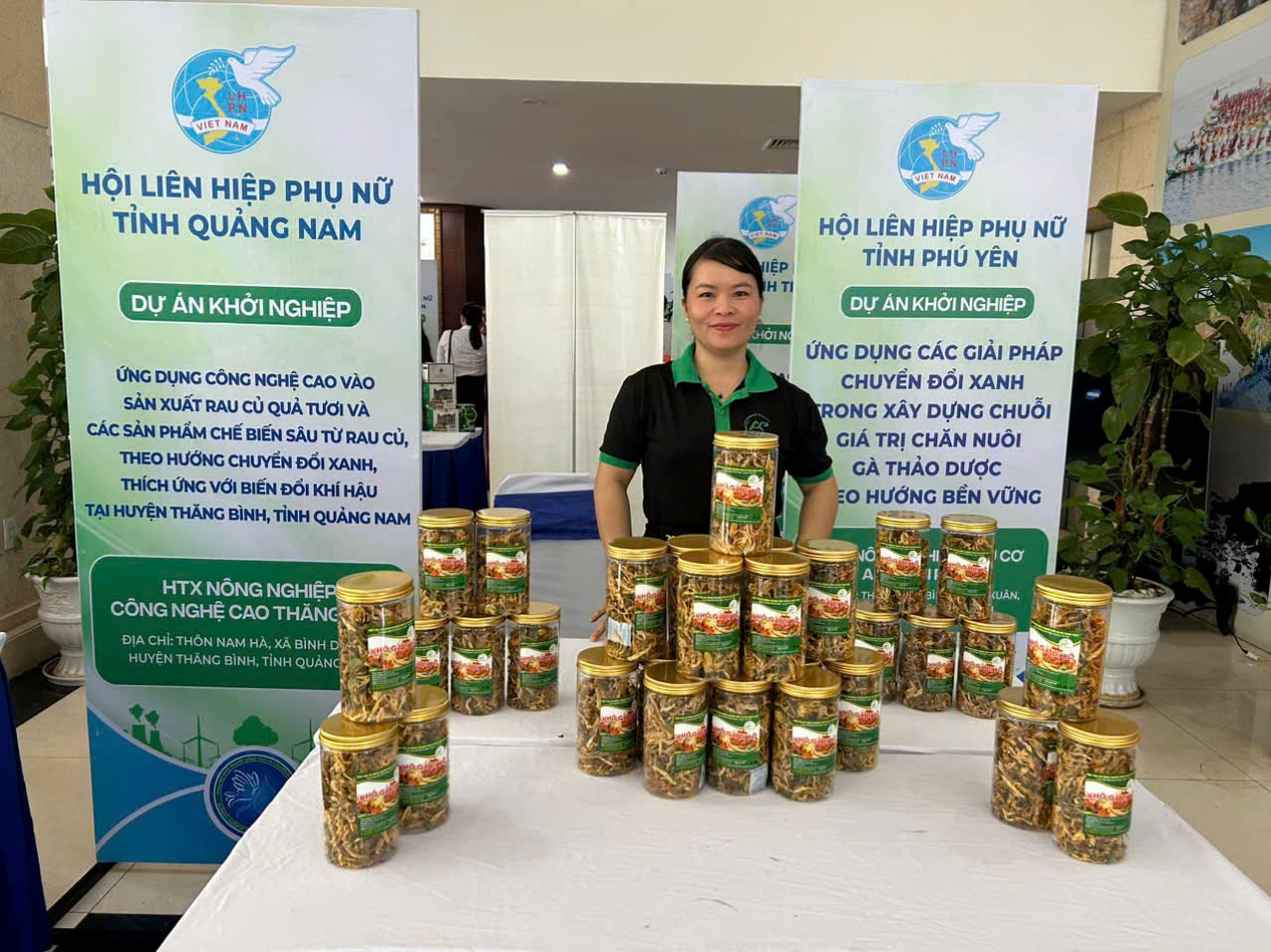 Hinh HTX trung bay